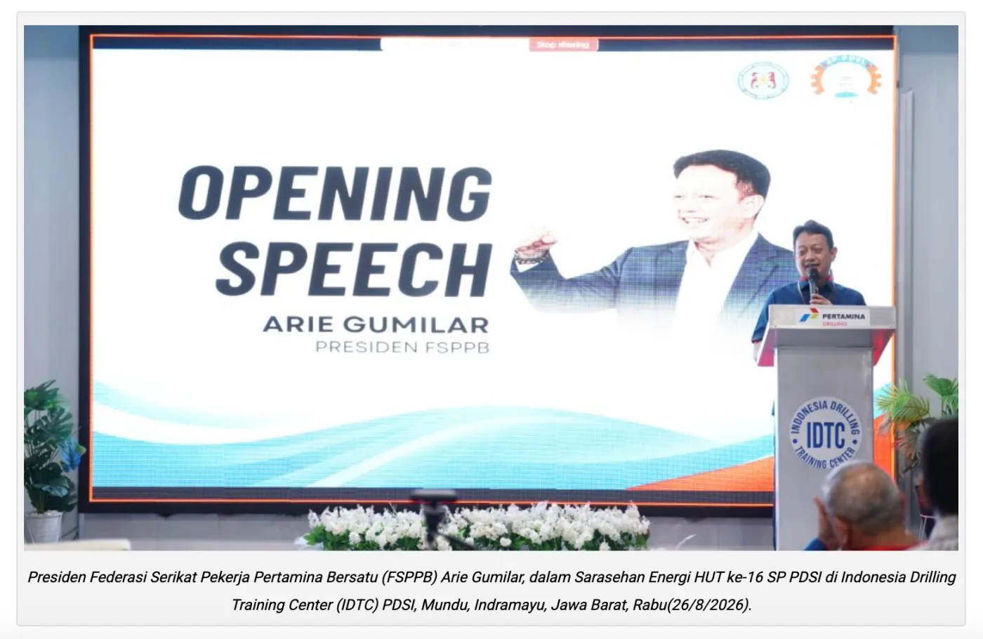 FSPPB: Transformasi Hulu, Momentum Perkuat PDSI Jadi National Drilling Champion